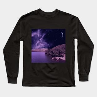 Galactic Night Long Sleeve T-Shirt